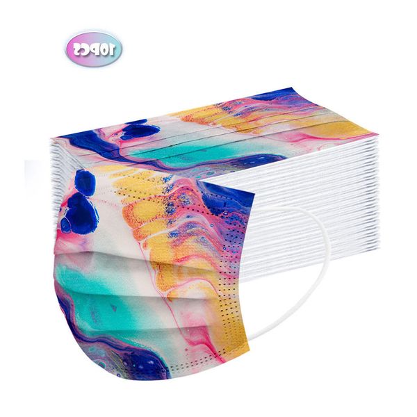 

fashion print newface disposable cartoon non-woven 10/20/30/50/60/100pcs children mouth mask with design mascarillas