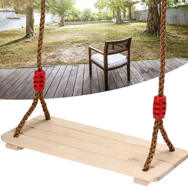 

adults children swing chair wooden toy swing rocking chair indoor outdoor garden furniture wood kids game tool 1018