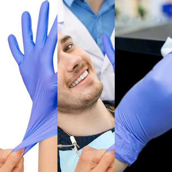 

gloves multifunction 100pcs/set garden glove nitrile disposable dustproof ammz