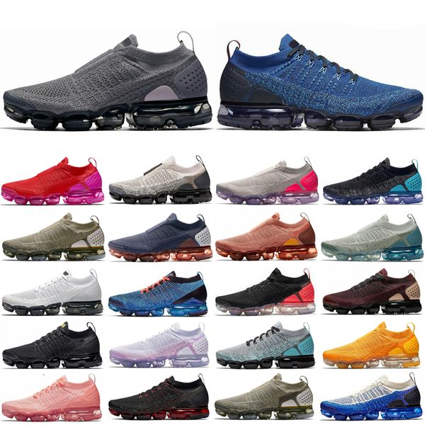 

mens running shoes knit 2.0 3.0 triple black olympic laser orange moc university gold chrome cushion men women trainers sneakers shoes, White;red