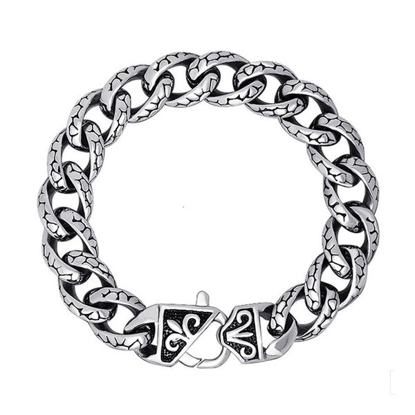 

personality fashion men's casting bracelet women ce351, Silver