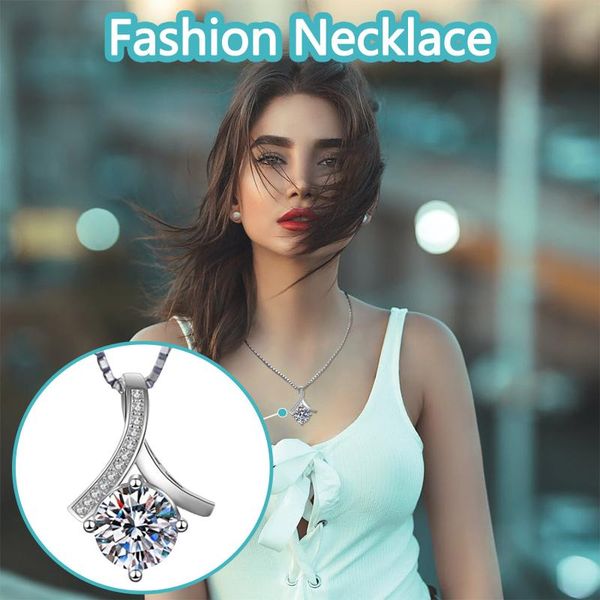 

chains est trendy clavicle chain human shape pendant necklace women o-chain necklaces valentine's day present choker 2021, Silver