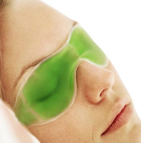 Maschera per occhiali per occhio per dormire ombreggiatura ombreggiata estate occhiali di ghiaccio alleviare la fatica degli occhi cerchi scuri gel pacchetto di ghiaccio nuovo