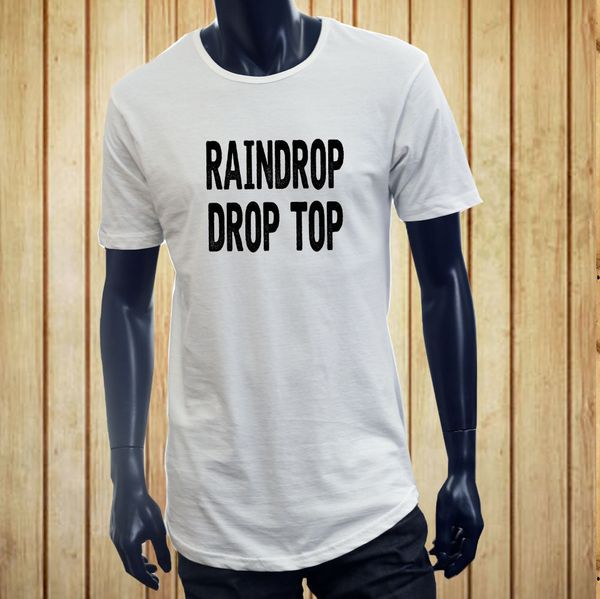 

sport short sleeve for men clothing summer raindrop drop rap hip hop rapper bad boujee mens white extended long t-shirt tee shirt