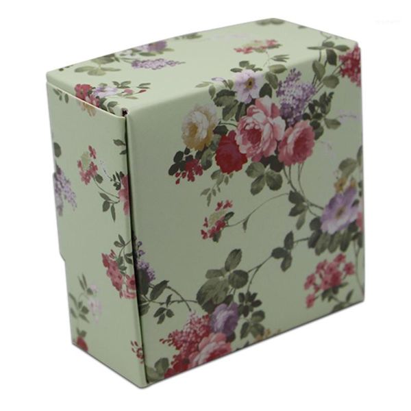 

gift wrap 30pcs/lot small boutique kraft paper box for handmade soap packaging jewelry packing boxes wedding party candy boxes1