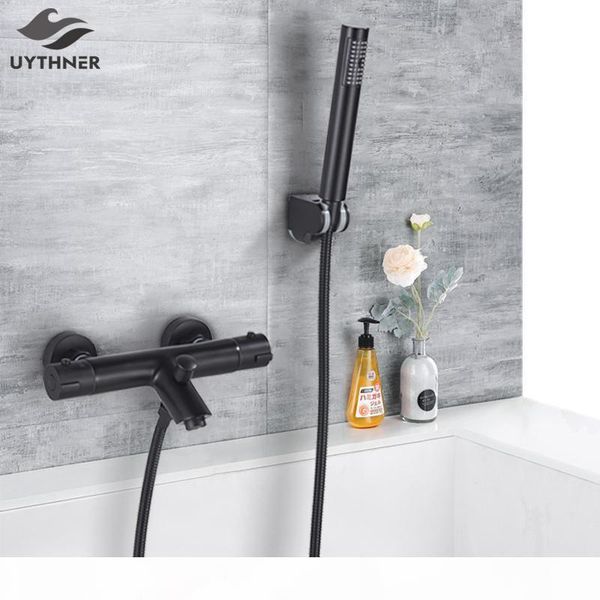 

water tap mixer shower mixer mixer cold set bathroom bathroom and thermostatic faucet bath bathtub thermostatic black valve zpgue