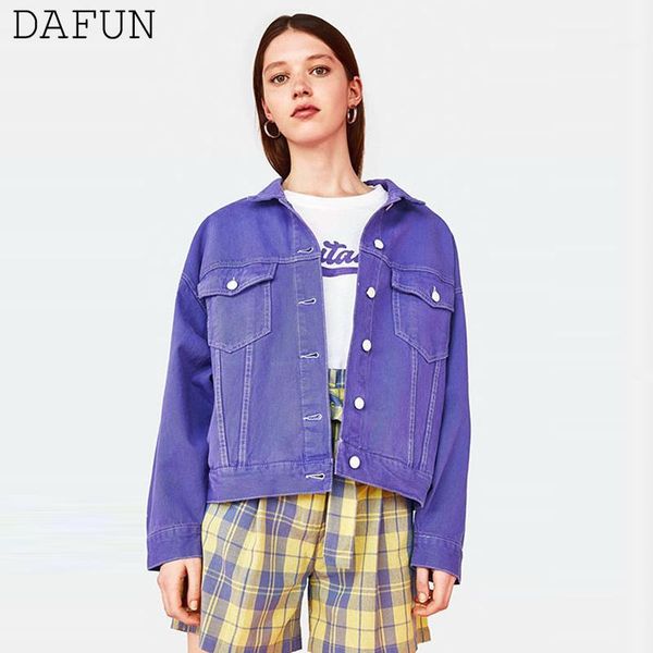 

new purple denim jacket chaqueta mujer women oversized jackets jean bomber jacket coat boyfriend jeans outerwear1, Black;brown