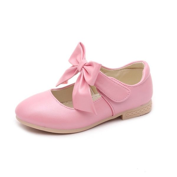 

girls cozulma children spring princess summer dress casual sneakers kids leather shoes flat, Black;red