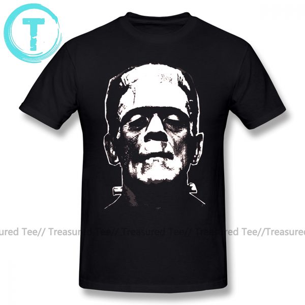 

франкенштейн футболка франкенштейн футболка печати 6xl майка с коротким рукавом fun streetwear 100 мужская тенниска спорта с капюшоном hoodi