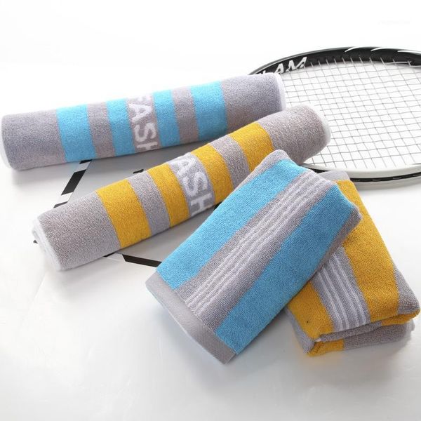 

towel 2 pieces cotton sport lengthened and enlarged fitness running outdoor thickened absorbent sport1