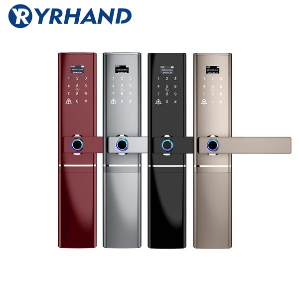 

waterproof electronic door lock intelligent biometric door lock mart fingerprint lock