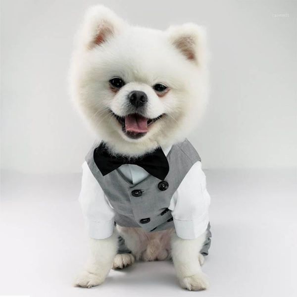 

pet wedding clothes formal dog coat jacket dog wedding party costume clothes for small dogs pet clothing ropa perro1