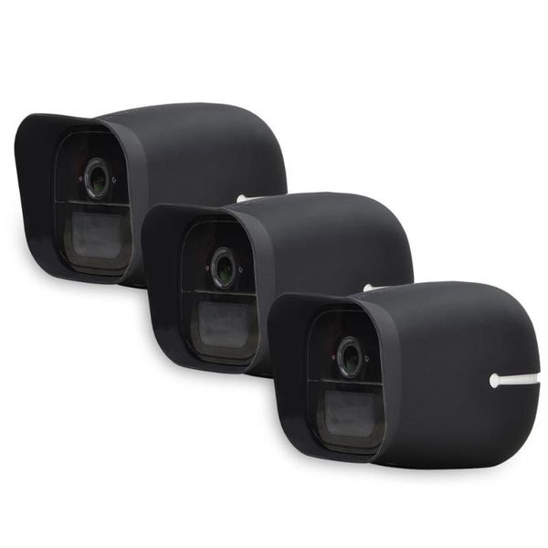 

other cctv cameras 3pcs silicone case uv-resistant for arlo go camera protective cover skin security accessories