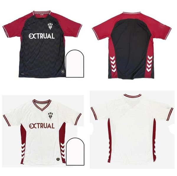

2020 2021 albacete balompiÃ© soccer jerseys 20 21 albacete balompie zozulya garcia camiseta de fÃºtbol football shirt uniform s-2xl, Black;yellow