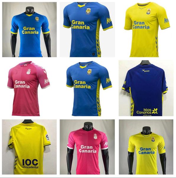 

ud las palmas soccer jersey 2020 2021 camisetas chándal de fútbol roberto gonzález araujo alvaro lemos gonzalez men football shirts uniforms, Black;yellow