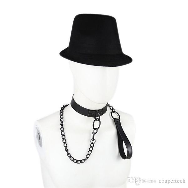 

for rivets products leash bondage game neck ring games sm toys slave leather women novelty adults collar men for xxovj embbg