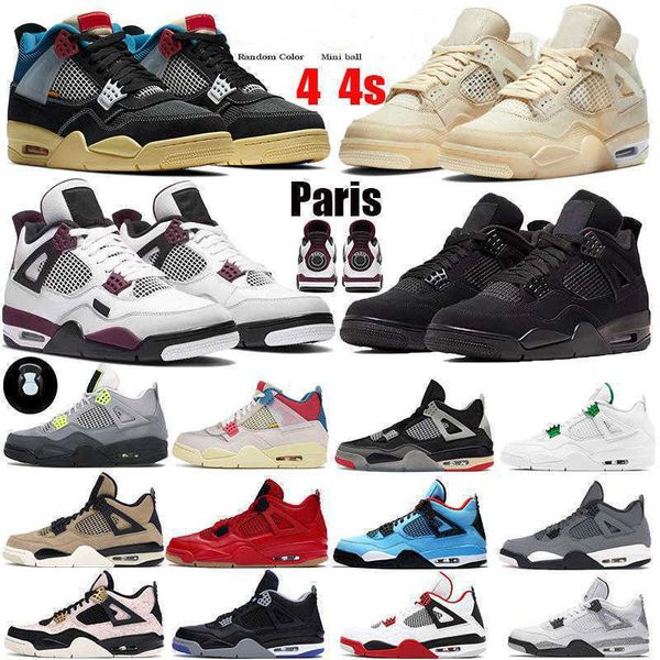 

paris white x sail bred se neon black cat 4 4s iv white cement metallic purple trainers mens basketball shoes sports sneakers