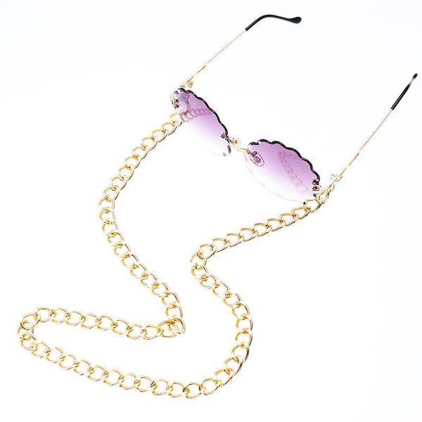

fashion exaggerated punk metal eyeglasses chain sunglasses accessories halter hip hop glasses cord holder sunglasses accessories h jllfcz