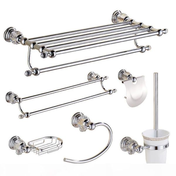 

brass crystal bathroom accessories sets chrome polished bathroom hardware set wall mount brass crystal releasing soon yxlmtz ffshop2001