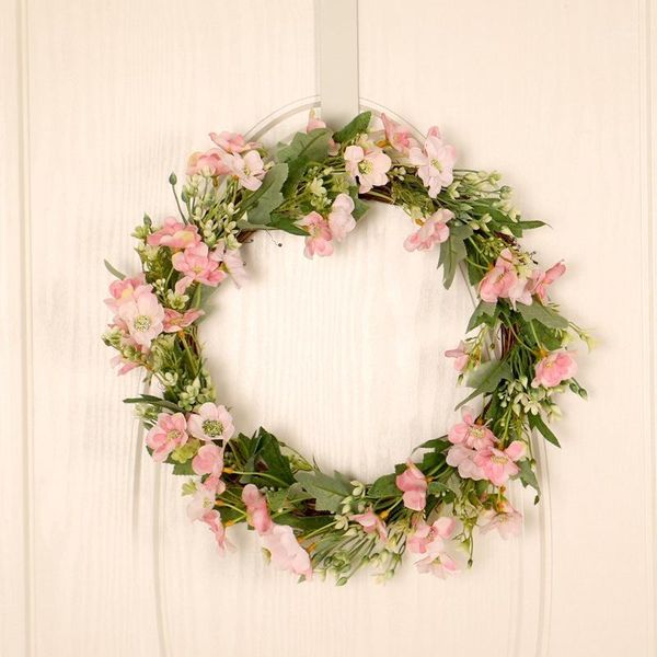 

simulation plant fishtail chrysanthemum circle wall decoration home decoration flower silk round1