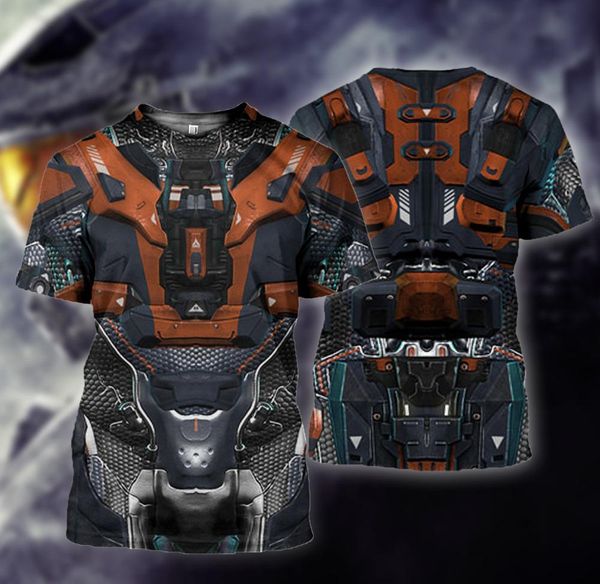 

knight armor knights templar summer 3d print shirts harajuku hentai horror men clothing