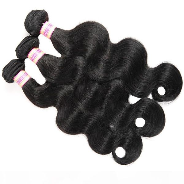 

360 lace frontal with bundles peruvian virgin human hair extensions unprocessed body wave straight hair 3 bundles with frontal closure, Black;brown