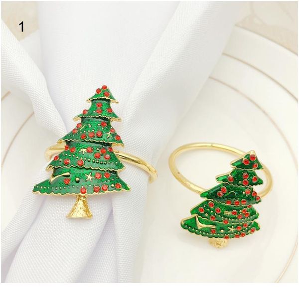 

christmas napkin rings metal napkin holder ring buckles with rhinestones for table decorations christmas banquet holida qylvje