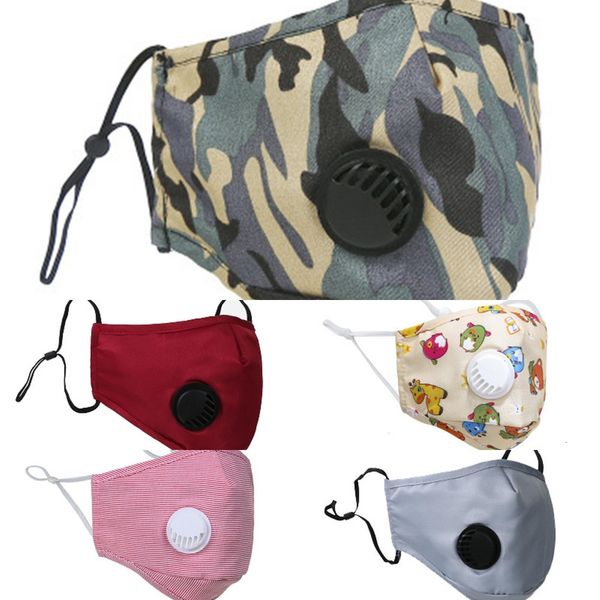

in mask face stock mouth dustproof pm2.5 er breathable washable reusable ice silk cotton masks tools1#aq409 6xv55