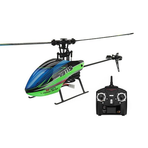

glorystar wltoys v911s 2.4g 4ch 6-aixs гироскоп flybarless rc вертолет rtf