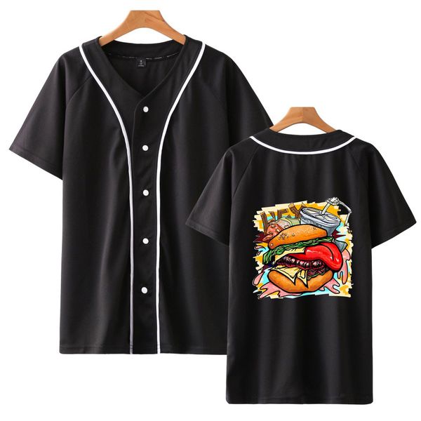 

summer fashion casual hamburger baseball men hip hop vintage streetwear american antique car hoodie designers t shirts sweatshirt