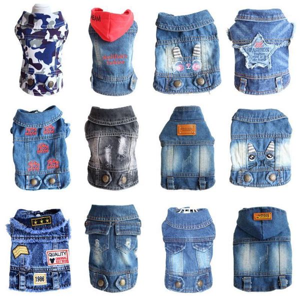 

dog clothes summer great cool basenji dog shirts cowboy vest apparel boys amstaff clothes jean clothing for puppy shirts1