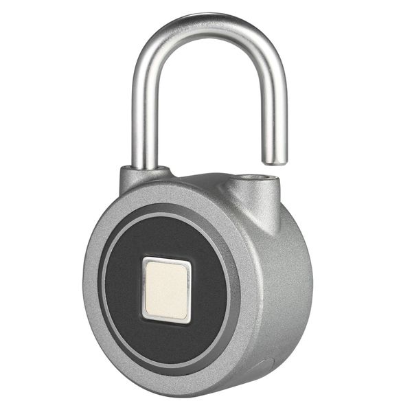 

new fingerprint smart keyless lock waterproof app button password unlock anti-theft padlock door lock for android ios system
