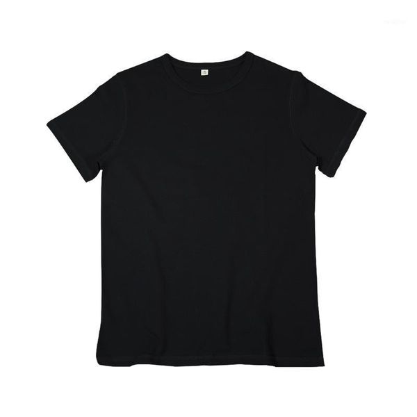 

300g summer new cotton soft & comfortable t-shirt1, White;black