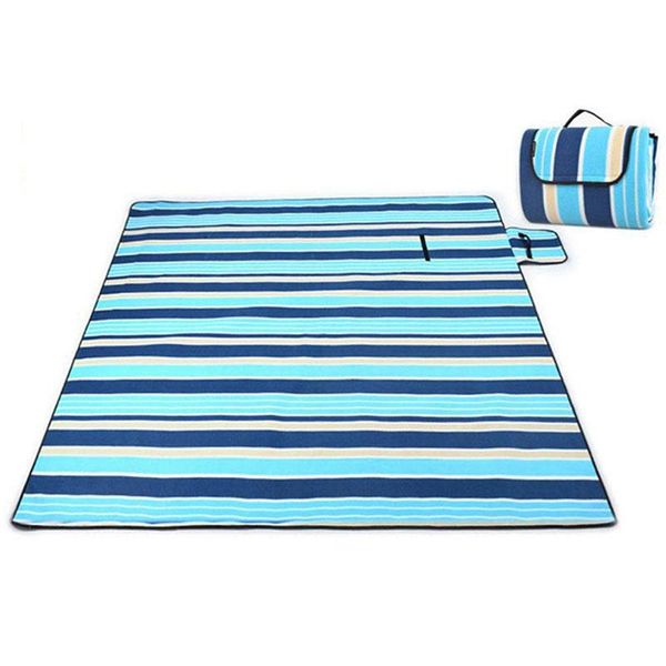 

200x200cm waterproof folding picnic mat outdoor camping beach moisture-proof blanket portable camping mat hiking beach pad