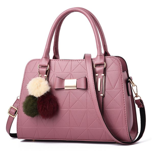 

hbp handbags purses pu leather shoulder messenger bags women purse handbag bags sac a main women totes bags pink color