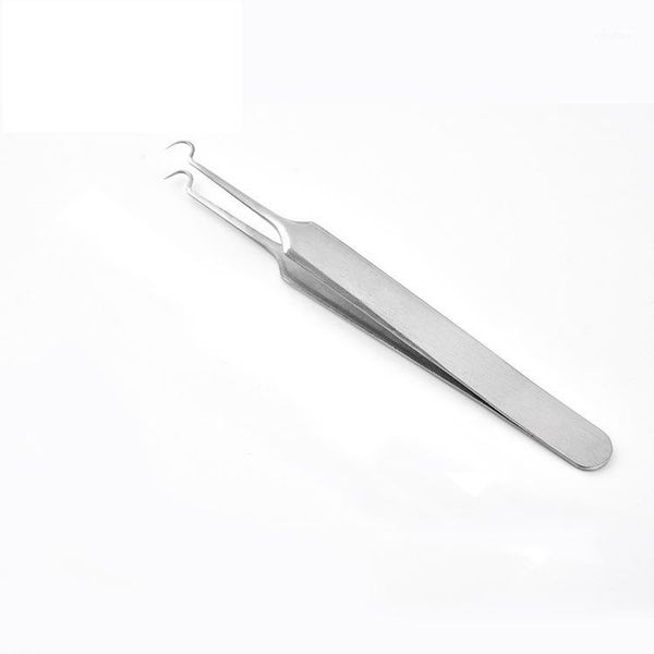 

stainless steel needle tweezers removedor blackhead acne remover head face care tools comedone acne extractor1