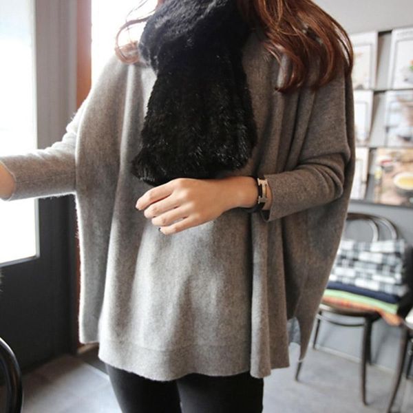 

scarves special price korea style fur scarf mink woven winter, Blue;gray