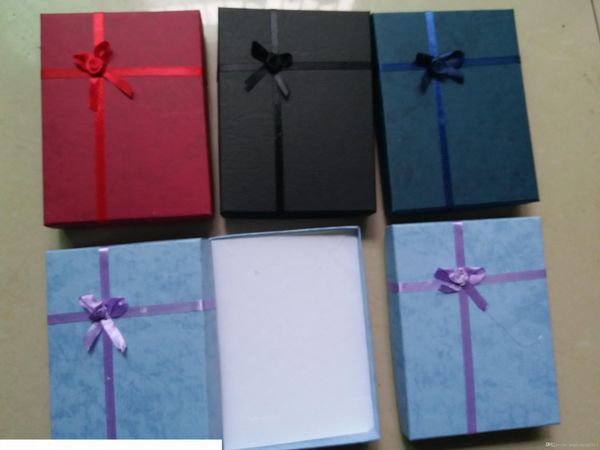 

16cm * 12cm * 3cm packing bags display box, jewelry box, for ring bracelet ,bangle necklace box, gift boxes, 12pcs lot, random color, Black;white