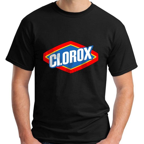

new clorox logo short sleeve black mens t-shirt size s-3xl custom print tee shirt sport hooded sweatshirt hoodie