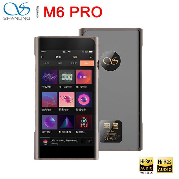 

& mp4 players shanling m6 pro dual ak4497eq open android7.1 full balanced bluetooth portable music player mp3 usb dac,pcm 32bit/768khz dsd25