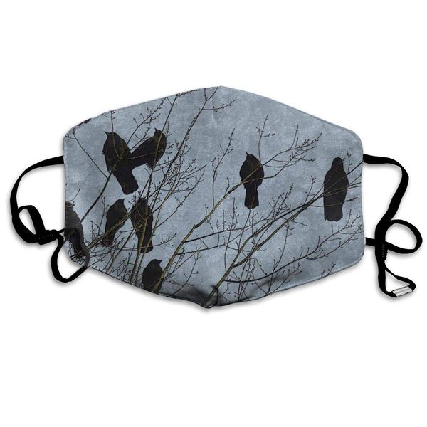 

washable reusable black cats mouth mask dustproof half face breathable mouth mask for men women boys girls with adjustable ear loops