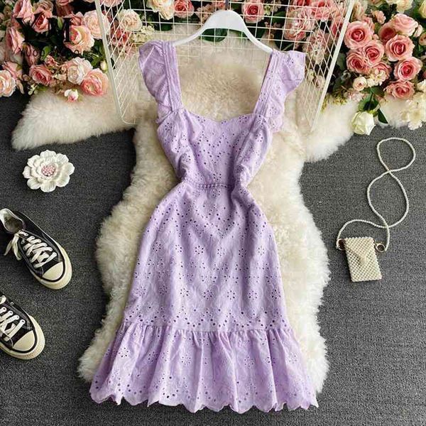 

elegant gothic ruffled tank dress summer korean fashion women lace party dress slim high waist young lady dresses, Black;gray