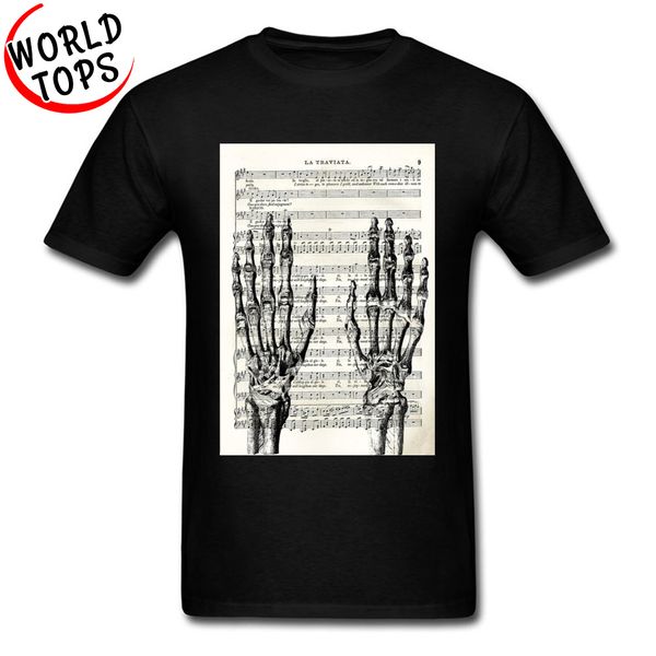 

popular piano sinfonia music day of the dead gothic note skeleton hands printing cool geek soul hooded sweatshirt hoodie men t shirt
