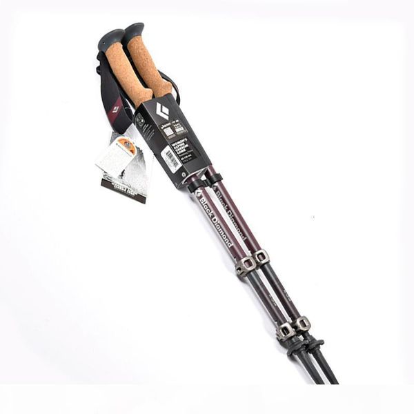 

blackdiamond bd outdoor mountaineering folding walking stick carbon light aluminum alloy obzg