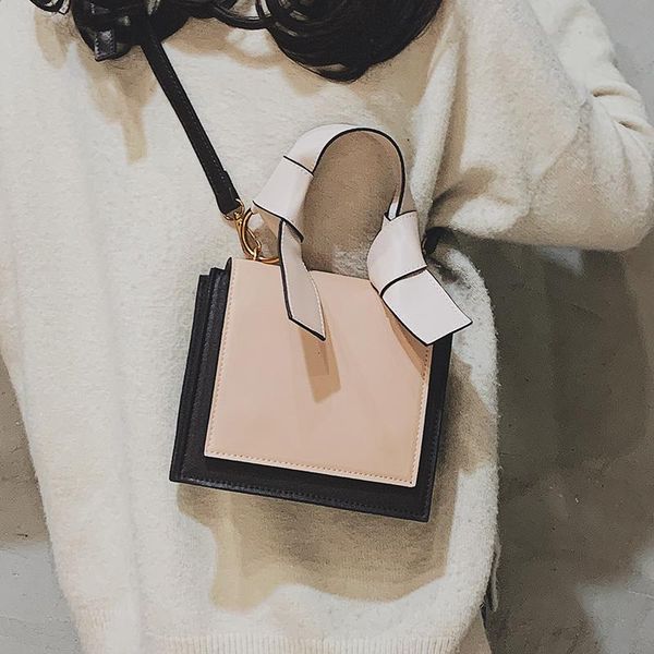 

bag for women hook bag texture handbag fashion single shoulder sen female new messenger