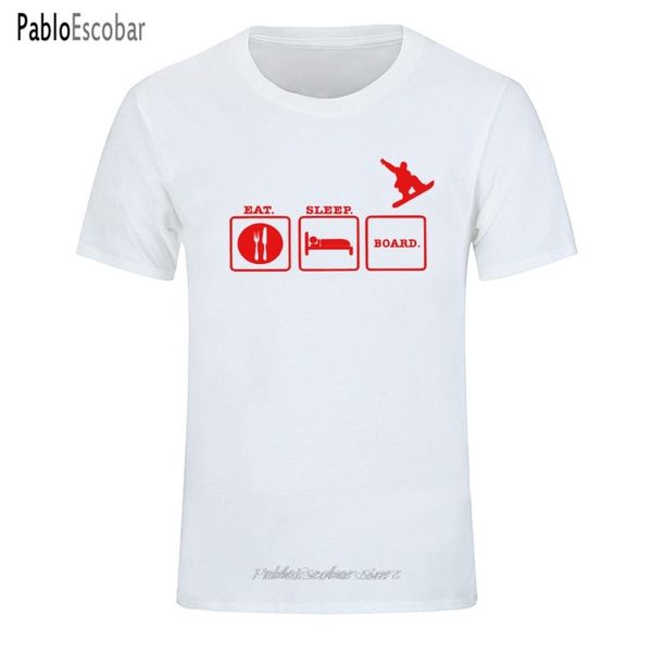 

new eat sleep snowboarder snowboardinger funny printed summer men's fashion & tees hoodie designers t shirts sweatshirt