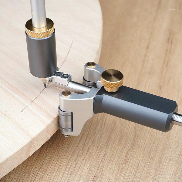 

woodworking marking gauge straight arc curve line scriber fine-tuning parallel drawing line ruler automatic drawing tool1