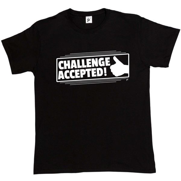 

2019 men fashion challenge accepted thumbs up himym barney stinson mens t-shirt tee shirt sport hooded sweatshirt hoodie