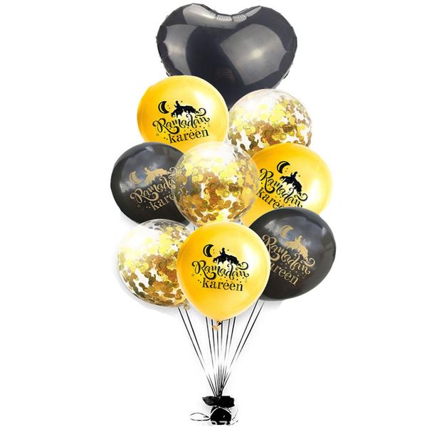 

hajj mubarak eid латексные воздушные шары установить ramadan party decoration balloons исламский деко baloon happy ramadan мусульманский фес