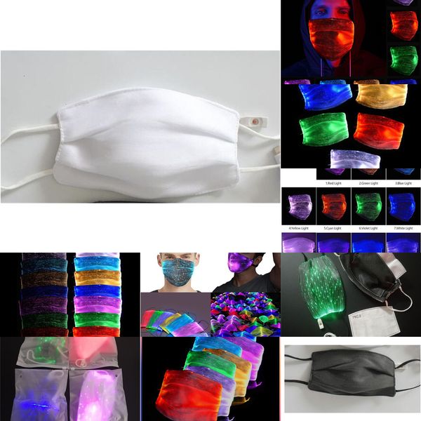 

fashion designer glowing with pm2.5 filter 7 colors luminous led face masks for christmas party festival masquerade rave mask 2 nxbsb